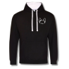 Sweat noir - Oreilles de chien personnalisées