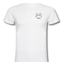 T-shirt blanc - Oreilles de...